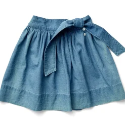 Lupe Skirt in Chambray by Soor Ploom