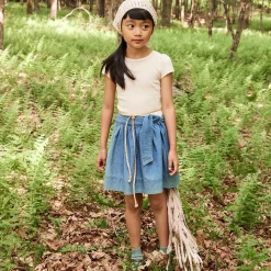 Lupe Skirt in Chambray by Soor Ploom