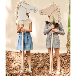 Lupe Skirt in Chambray by Soor Ploom