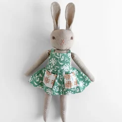 Lydia Medium Rabbit in Grey by Polka Dot Club