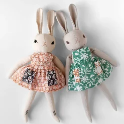 Lydia Medium Rabbit in Grey by Polka Dot Club