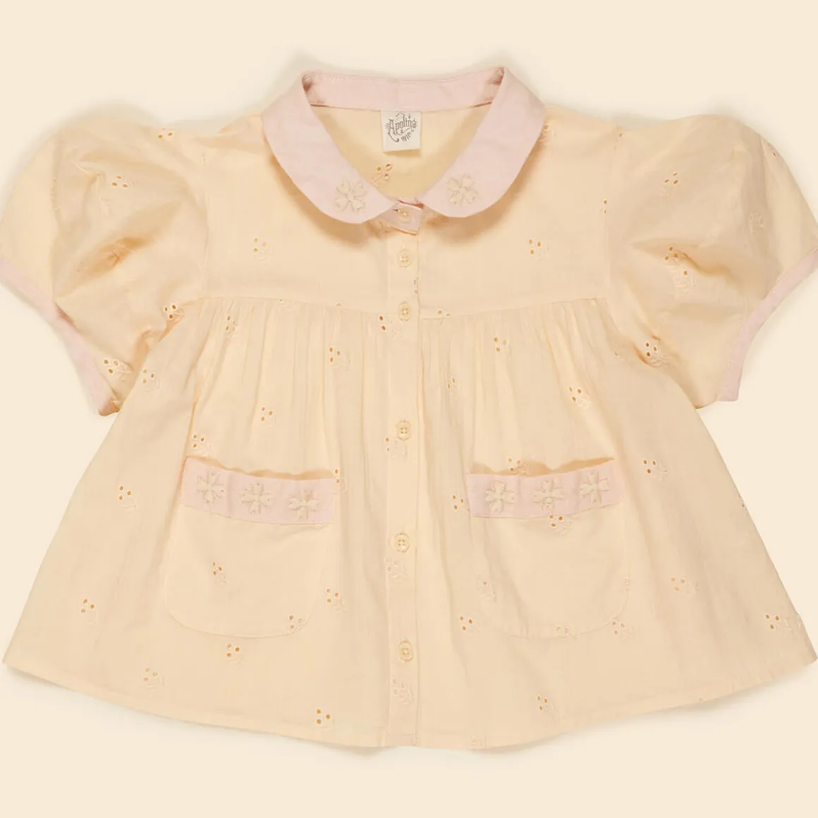 Mabel Blouse in Milk by Apolina