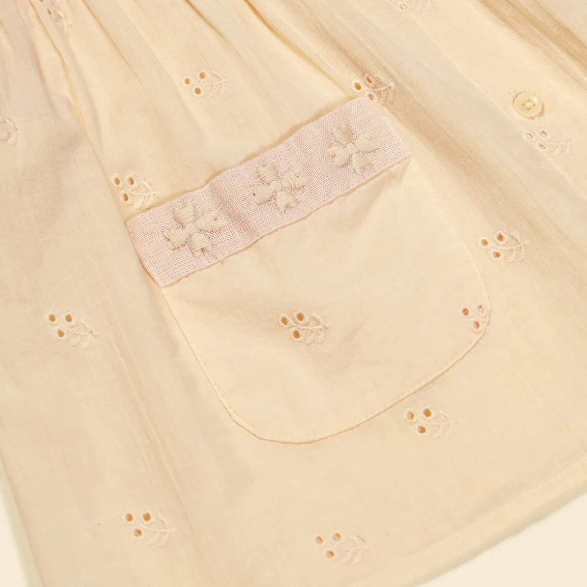 Mabel Blouse in Milk by Apolina