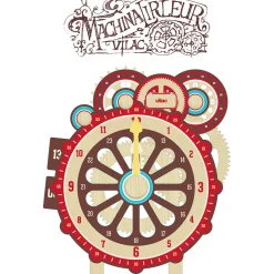 Machinalirleur Wooden Learning Clock by Vilac