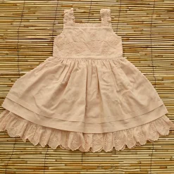 Mademoiselle Dress in Petal Pink by Bonjour