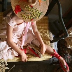 Mademoiselle Dress in Petal Pink by Bonjour