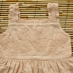 Mademoiselle Dress in Petal Pink by Bonjour