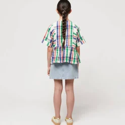 Madras Checks Woven Top by Bobo Choses