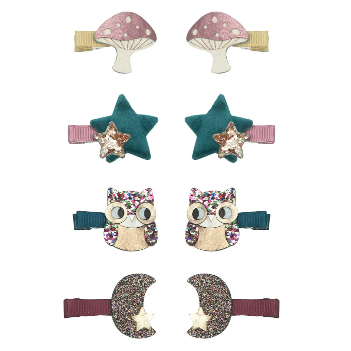 Magical Owl Mini Hair Clips by Mimi & Lula