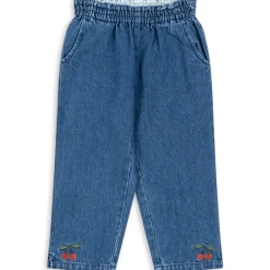 Magot Frill Pants in Blue Cherry by Konges Slojd - Last Ones In Stock - 5-8 Years