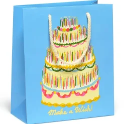 Make A Wish Medium Gift Bag By Red Cap Cards