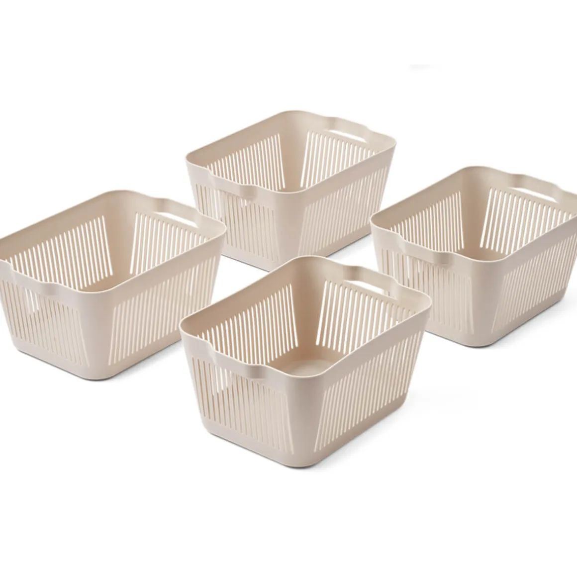 Makeeva Small Basket in Sandy by Liewood (4-Pack)