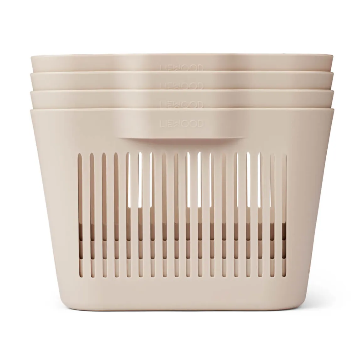 Makeeva Small Basket in Sandy by Liewood (4-Pack)