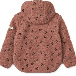 Mara Pile Jacket in Cherries / Dark Rosetta by Liewood