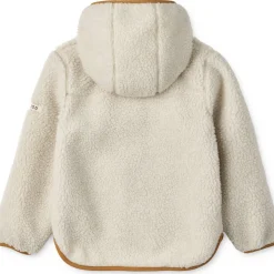 Mara Pile Jacket in Sandy / Golden Caramel Mix by Liewood