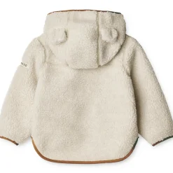 Mara Pile Jacket With Ears in Sandy / Golden Caramel Mix by Liewood - Last Ones In Stock - 2-4 Years