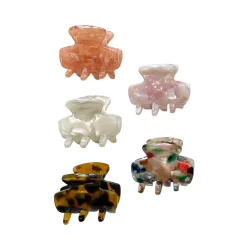 Marble Mini Hair Claw (3.5cm) in Various Colours by Hello Sakura