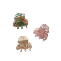 Marble Mini Hair Claw (2.5cm) in Various Colours by Hello Sakura