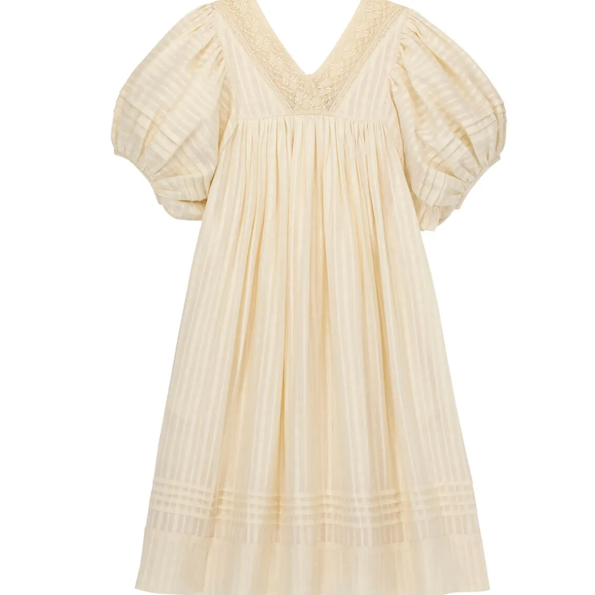 Marigold Dress in Buttermilk by Faune