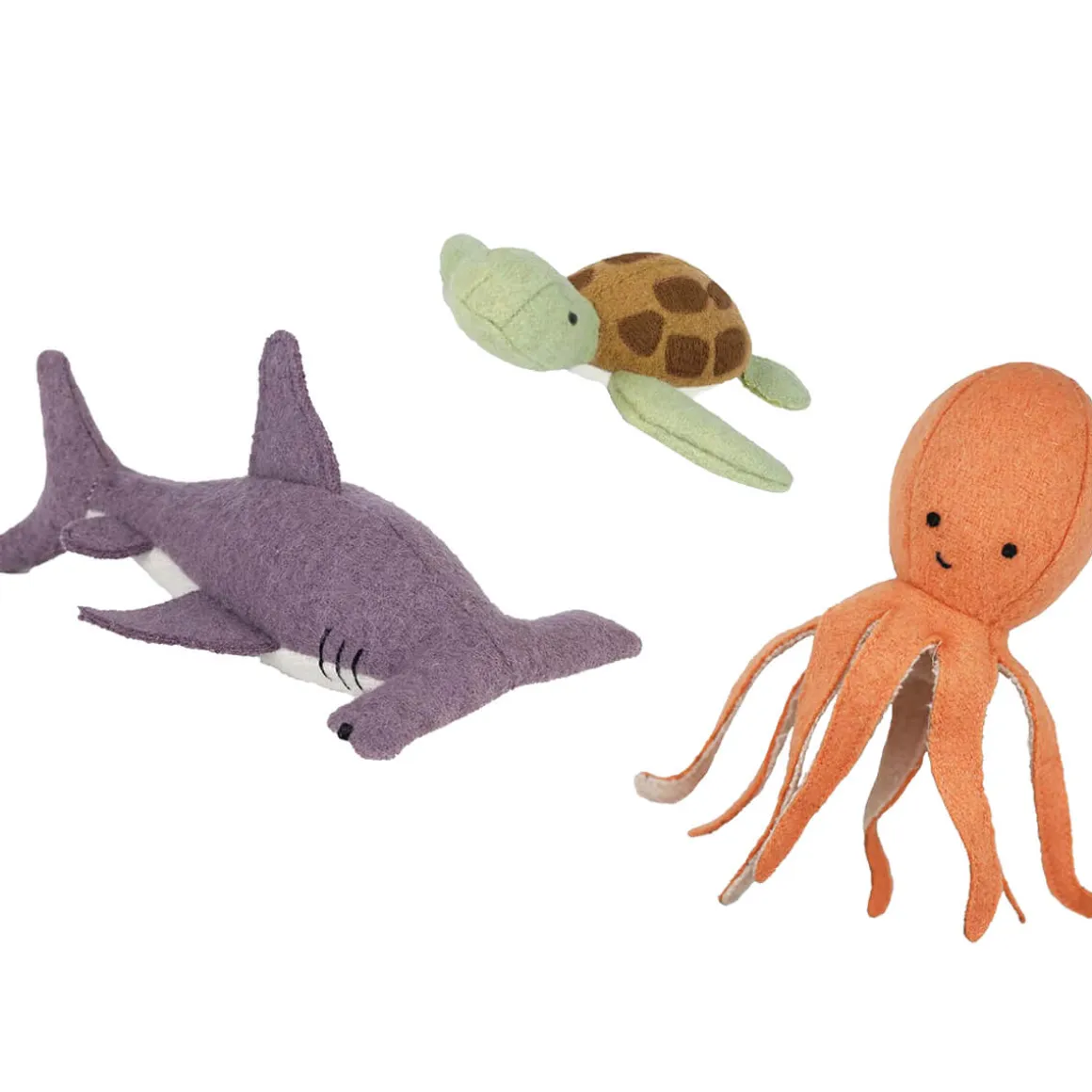 Marine Animals Holdie Folk Set by Olli Ella