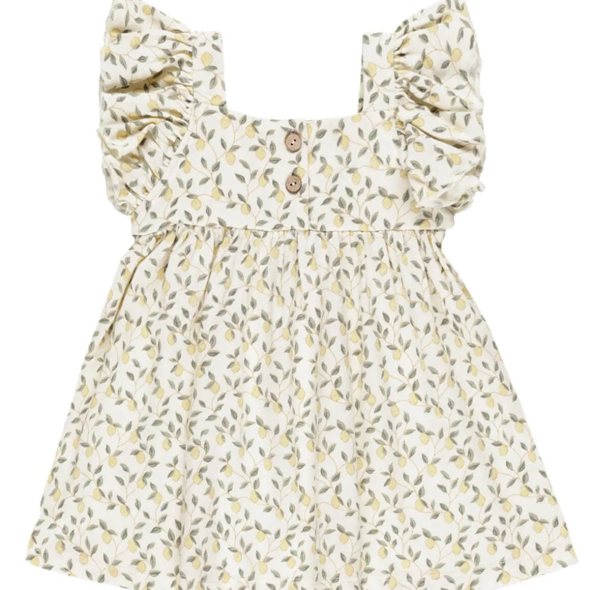 Mariposa Dress in Lemons by Rylee & Cru