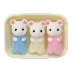 Marshmallow Mouse Triplets by Sylvanian Families