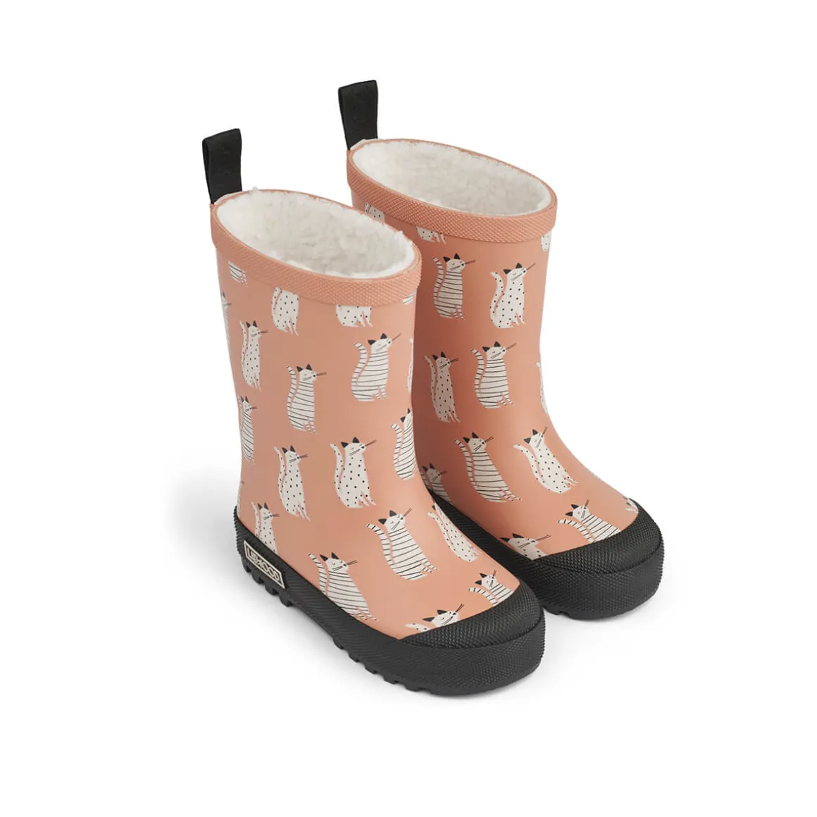 Mason Thermo Rainboots in Cat / Tuscany Rose by Liewood