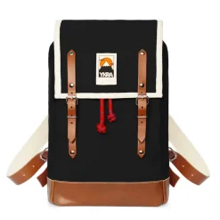 Matra Mini Leather Backpack in Black by YKRA