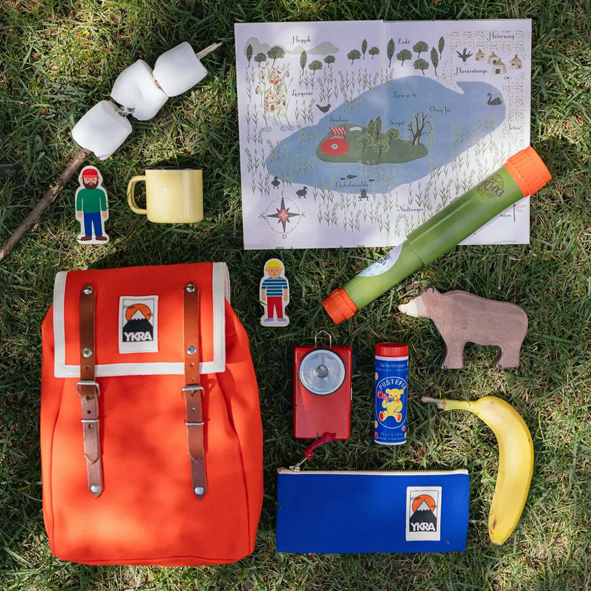 Matra Mini S Kids Backpack in Orange by YKRA
