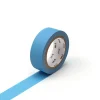 Matte Light Blue 15mm 1P Basic Washi Tape by MT Japan
