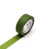 Matte Olive Green 15mm 1P Basic Washi Tape by MT Japan