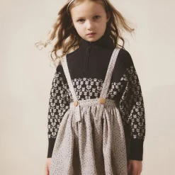 Mavis Skirt in Needlepoint Print by Soor Ploom - Last Ones In Stock - 3-7 Years