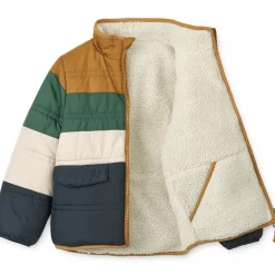 Maxson Reversible Jacket in Classic Navy Multi Mix by Liewood - Last Ones In Stock - 6-8 Years