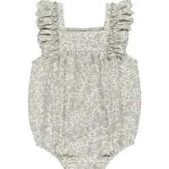 Maya Romper in Blue Blossom by Quincy Mae