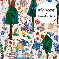 Mazarine Outfit (34cm Doll) in Alice Print / Cobalt Blue by Minikane X Nathalie Lete