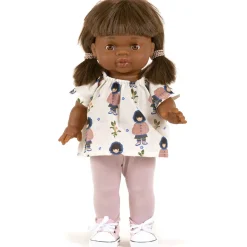 Mazarine Outfit (34cm Doll) in Jade Print / Petal by Minikane