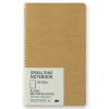 MD White Spiral Ring Notebook A5 Slim by Traveler's Company