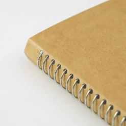 MD White Spiral Ring Notebook A5 Slim by Traveler's Company