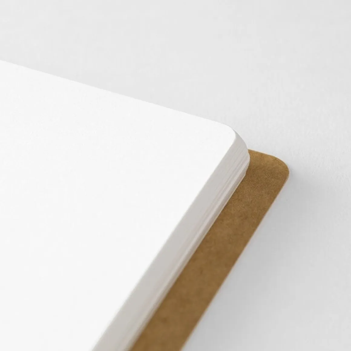 MD White Spiral Ring Notebook B6 by Traveler's Company