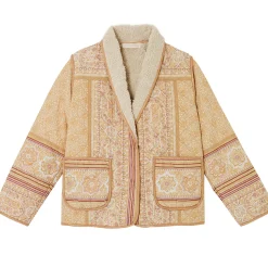 Meadow Jacket in Tuscan Peach by Faune