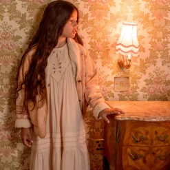 Meadow Jacket in Tuscan Peach by Faune