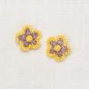 Medium Flower Clip Set in Periwinkle by Misha & Puff