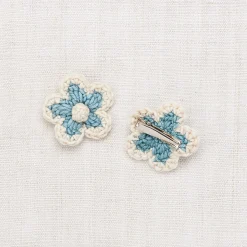 Medium Flower Clip Set in Yonder by Misha & Puff
