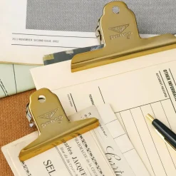 Medium Gold Clampy Clip by Hightide Penco