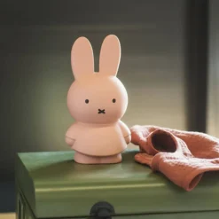 Medium Miffy Money Box in Powder Pink (19cm) by Atelier Pierre