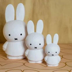 Medium Miffy Money Box in Pure White (19cm) by Atelier Pierre
