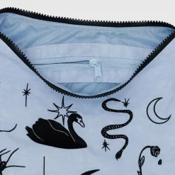 Medium Nylon Crescent Bag in Embroidered Ballet Icons by Baggu