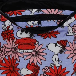Medium Nylon Crescent Bag in Floral Snoopy by Baggu
