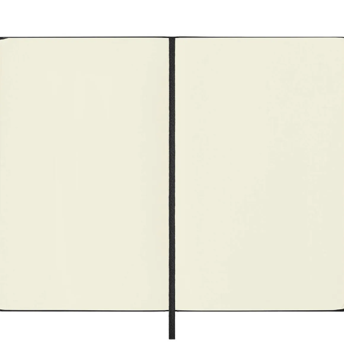 Medium Plain Hardcover Notebook (18cm) in Black by Moleskine