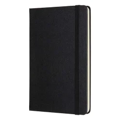 Medium Plain Hardcover Notebook (18cm) in Black by Moleskine